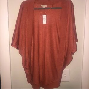 NWT - Loft Burnt orange light sweater